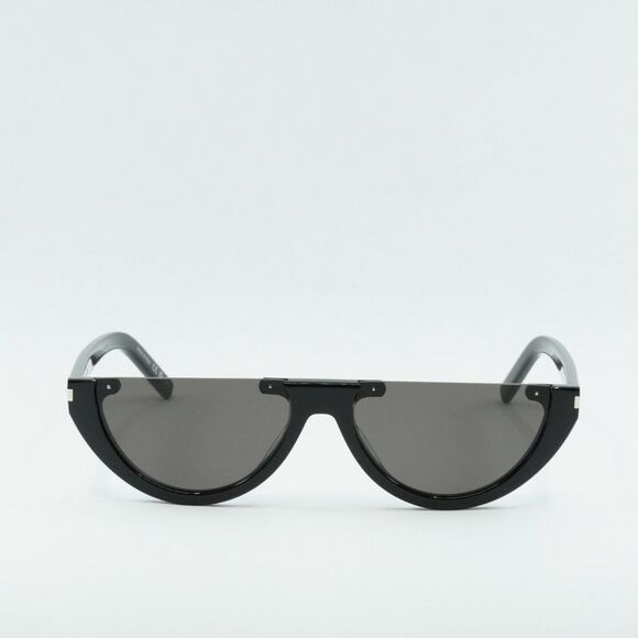 💯 NEW SAINT LAURENT SL563 001 BLACK SUNGLASSES - Picture 4 of 15